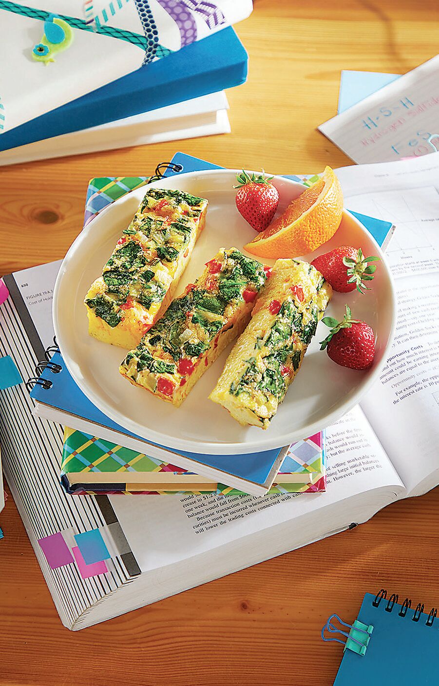 VEGGIE AND CHEESE FRITTATA FINGERS